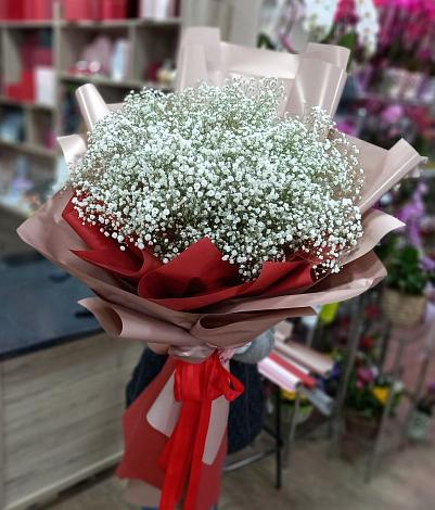 Букет цветов из: Гипсофила в Прибельский